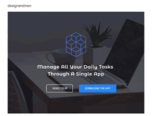 Tablet Screenshot of designerslinen.com